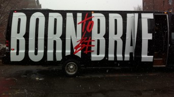 Born to be Brave bus