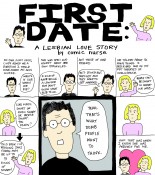 First Date Lesbian comic