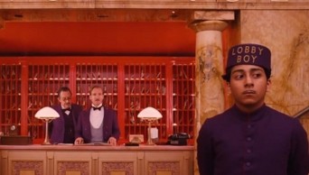 Scene from The Grand Budapest Hotel