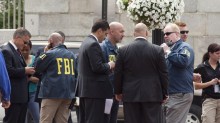 DC police and FBI agents