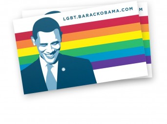 Obama LGBT bumper sticker