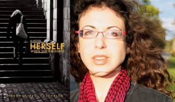 Sarah Terez Rosenblum and "Herself When She's Missing" book cover