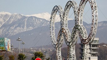 Sochi Olympic rings