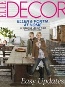 Ellen and Portia, Elle Decor