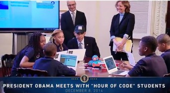 Megan Smith codes with Obama