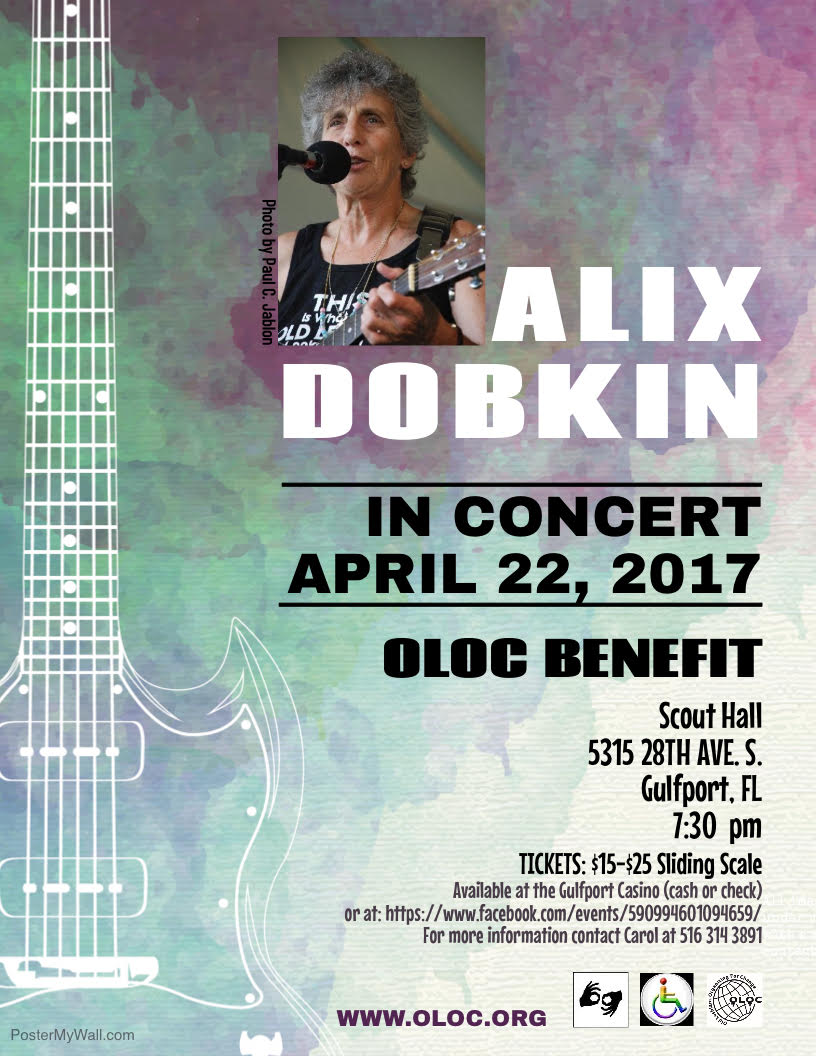 Alix Dobkin in Concert: Benefit for Old Lesbians Organizing for Change