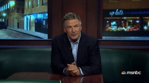 Alec Baldwin hosting MSNBC talk show