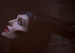 Angelina Jolie plays the title character in Disney's Maleficent