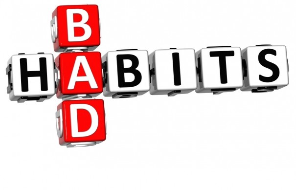 3D Bad Habits Crossword text