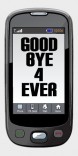 Goodbye Forever text message