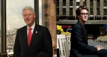 Bill Clinton and Rachel Maddow