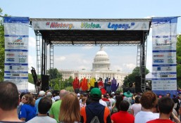 Main stage at DC Pride