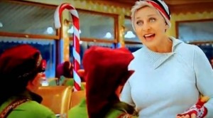 Ellen DeGeneres Christmas ad