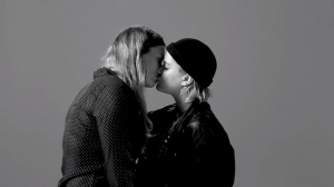 Lesbian in "First Kiss" viral video