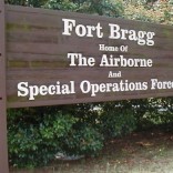 Fort Bragg sign