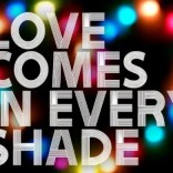 GAP "Love Comes in Every Shade" campaign logo