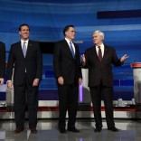 Rick Perry, Rick Santorum, Mitt Romney, Newt Gingrich, Ron Paul