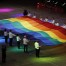 Gay Games 9 opening flag