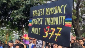 India protest for LGBT rights
