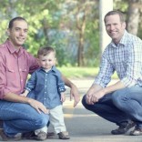 Kent and Diego Love-Ramirez with their son Luca