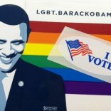 Obama LGBT sticker