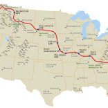 Long Road Home Project cross-country route