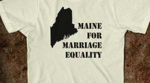 Maine Marriage equality t-shirt
