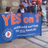 Maine United for Marriage rally
