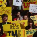 Rally for equality in Rhode Island