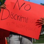 No discrimination in the workplace sign