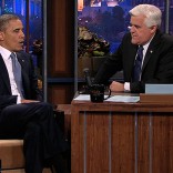 President Obama on the Jay Leno show