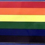 Rainbow bumpter sticker