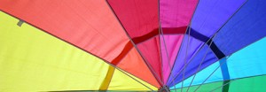 Rainbow parachute