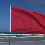 Red warning flag