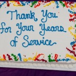 Cake for a retirement party