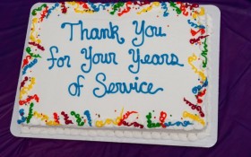 Cake for a retirement party