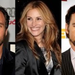 Mark Ruffalo, Julia Roberts and Matt Bomer