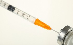 Syringe with bottle