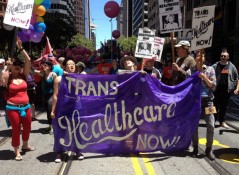 Trans healthcare now sign
