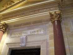 Wisconsin Supreme Court sign