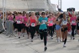 Women running in a race