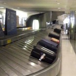 Airport baggage carousel