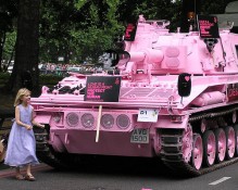 Pink tank