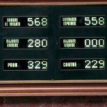 Votes in the French Assembly.