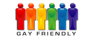 Gay friendly logo