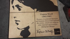 Virginia Woolf, Rainbow Honor Walk, San Francisco