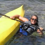 Kim Powell, owner, operator and head naturalist of Blue Water Ventures