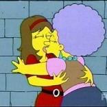 lesbian kiss on the simpsons