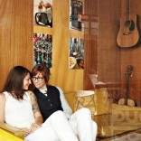 Lesbian wedding couple