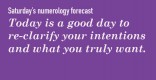 numerology saturday